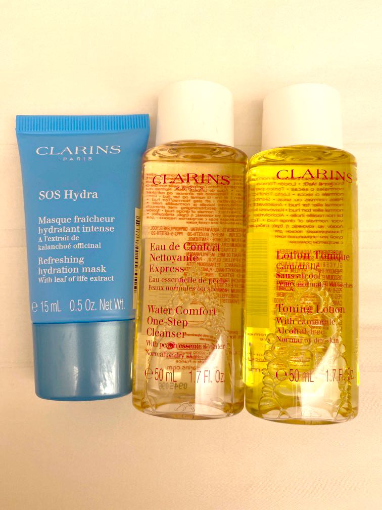 clarins water comfort one step cleanser