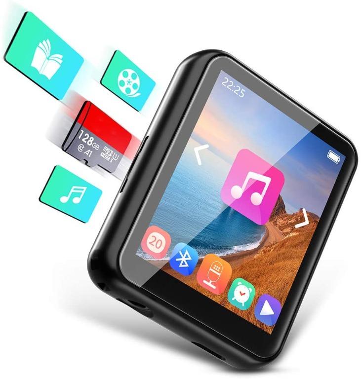 [BNIB] JOLIKE MP3 Player, Bluetooth V5.0, Touch Screen, 16GB Music