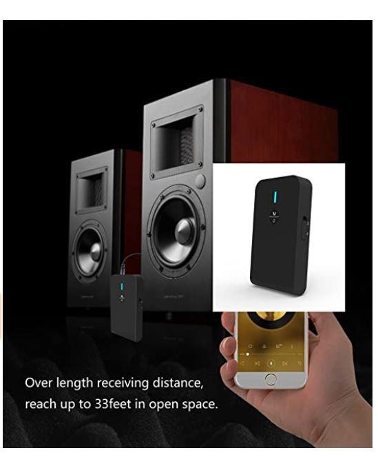 BNIB ZIIDOO Bluetooth 5.0 Transmitter and Receiver 2 in 1 Wireless Bluetooth Adapter Low Latency Bluetooth Audio Adapter for TV Car Home Stereo System 7 TV Home Appliances TV Entertainment TV Parts