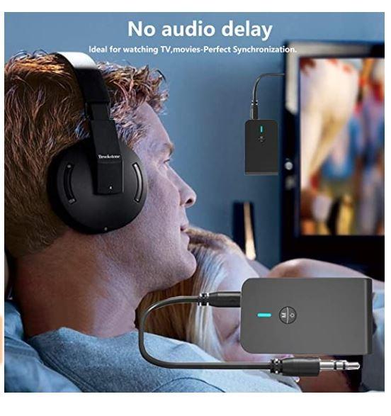 BNIB ZIIDOO Bluetooth 5.0 Transmitter and Receiver 2 in 1