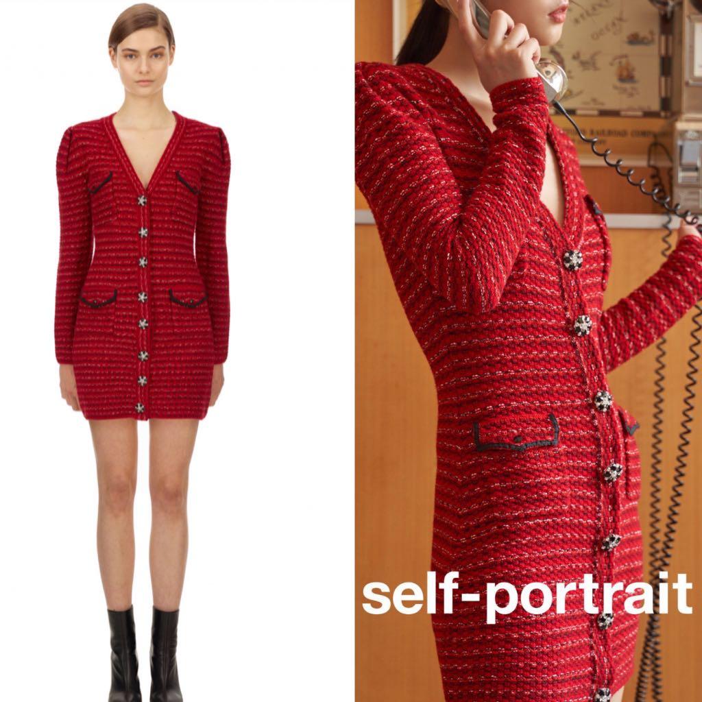 BNWT Authentic Self Portrait Red ...