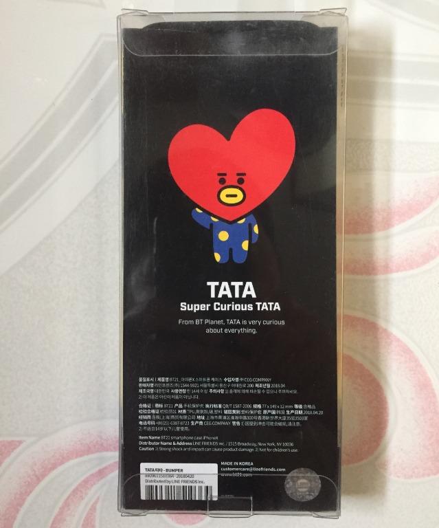 BT21 Bumper Case Iphone X Tata (Category: Cases & Sleeves) located in Imus. Submitted by nhelsg2 (Listing ID 1054808828, Image 2). Description: On Hand BT21 Bumper Case Iphone X Tata NOW: Php 900.00 Before: Php 1,470.00 No swap / trade & meet ups. Payment via gcash, paymaya, coins.ph or union bank. SF cost to be shouldered by the buyer. Payment required before delivery. .