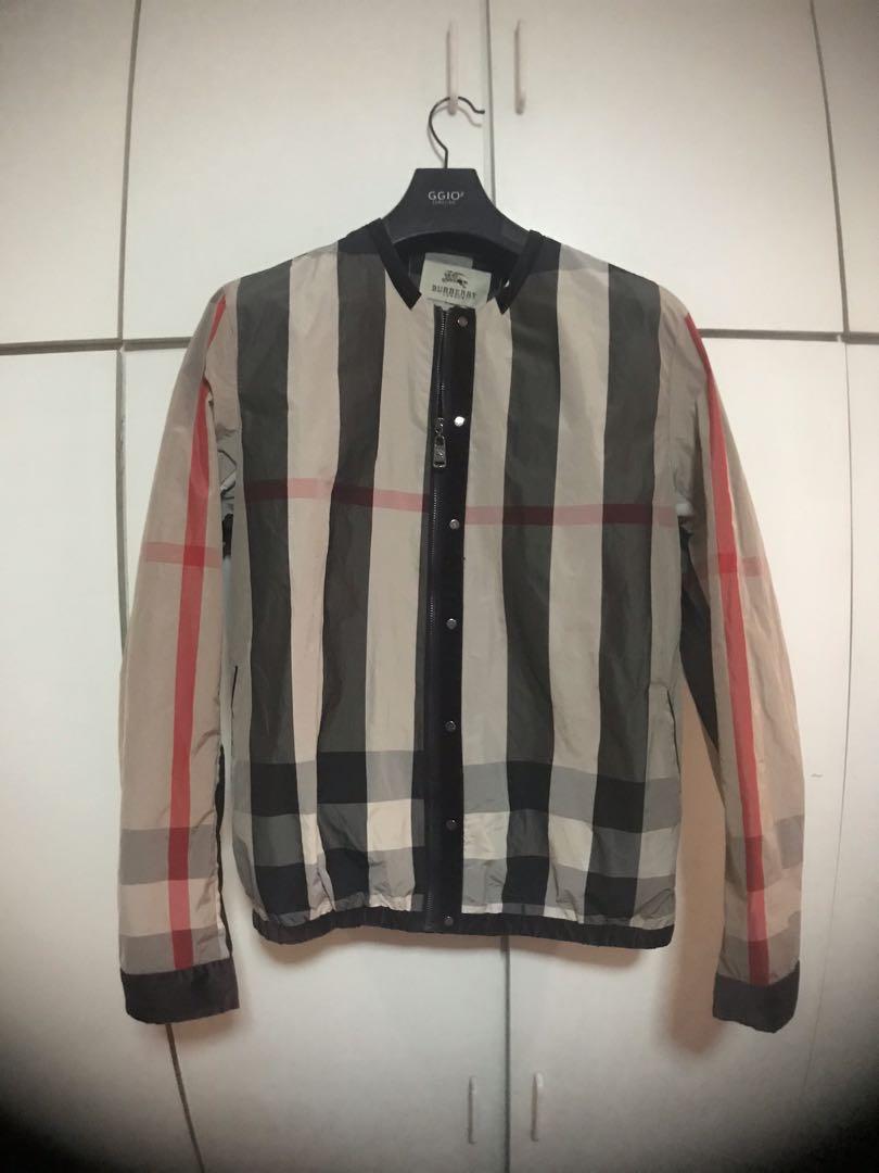 burberry plaid jacket