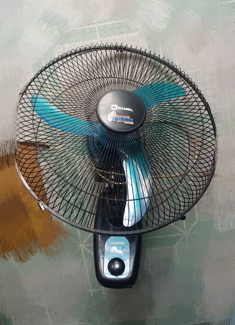 Camel electric fan wall type, Furniture & Home Living, Lighting & Fans
