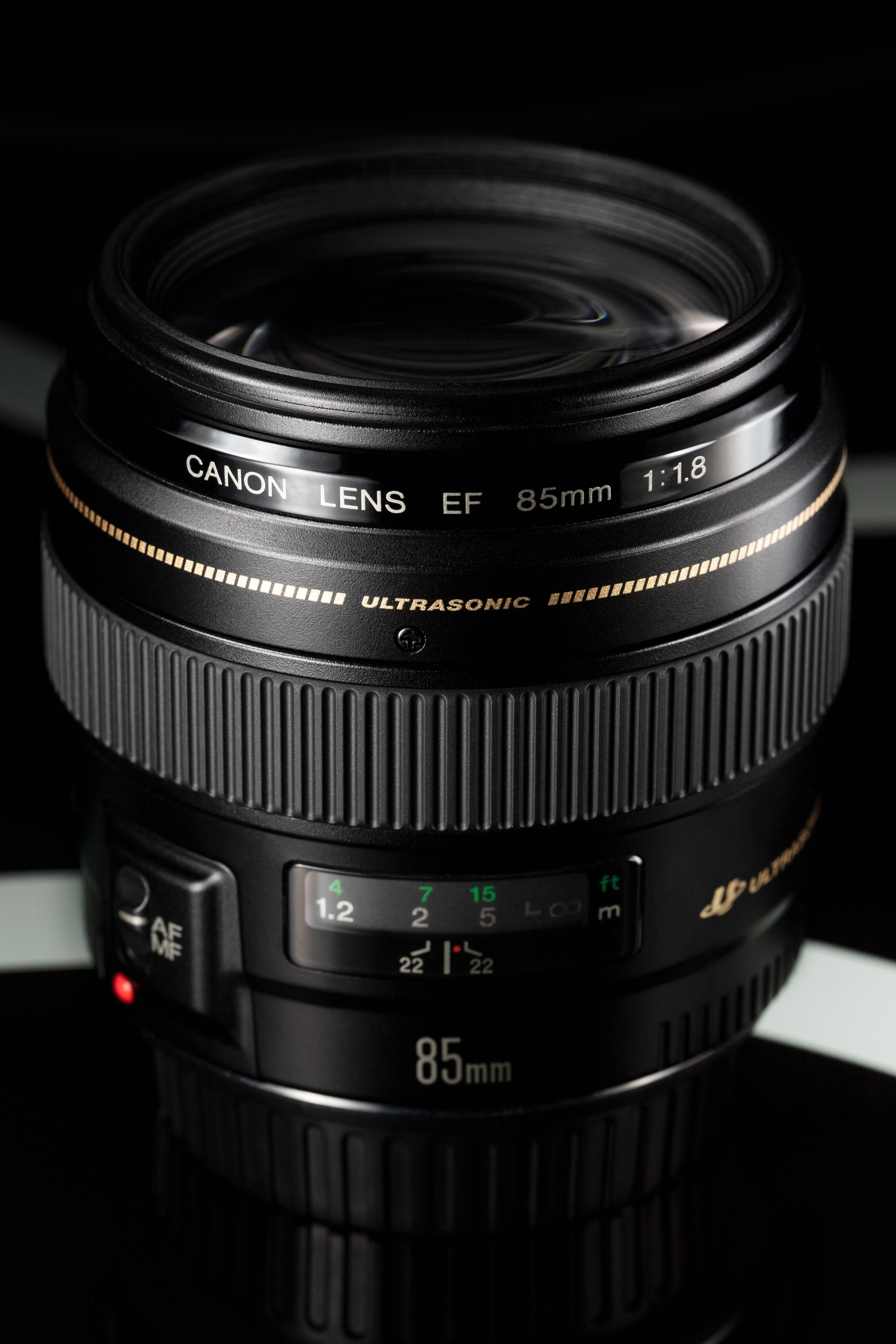 canon ef 85mm f1 8 usm filter lenshood photography lenses on carousell