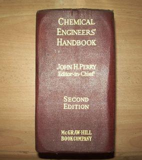 Chemical Engineers' Handbook John H. Perry Second Edition 1941