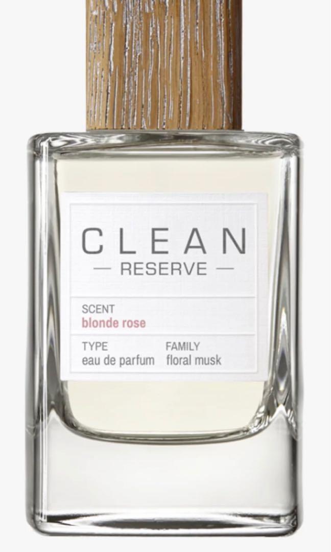 clean reserve perfume blonde rose