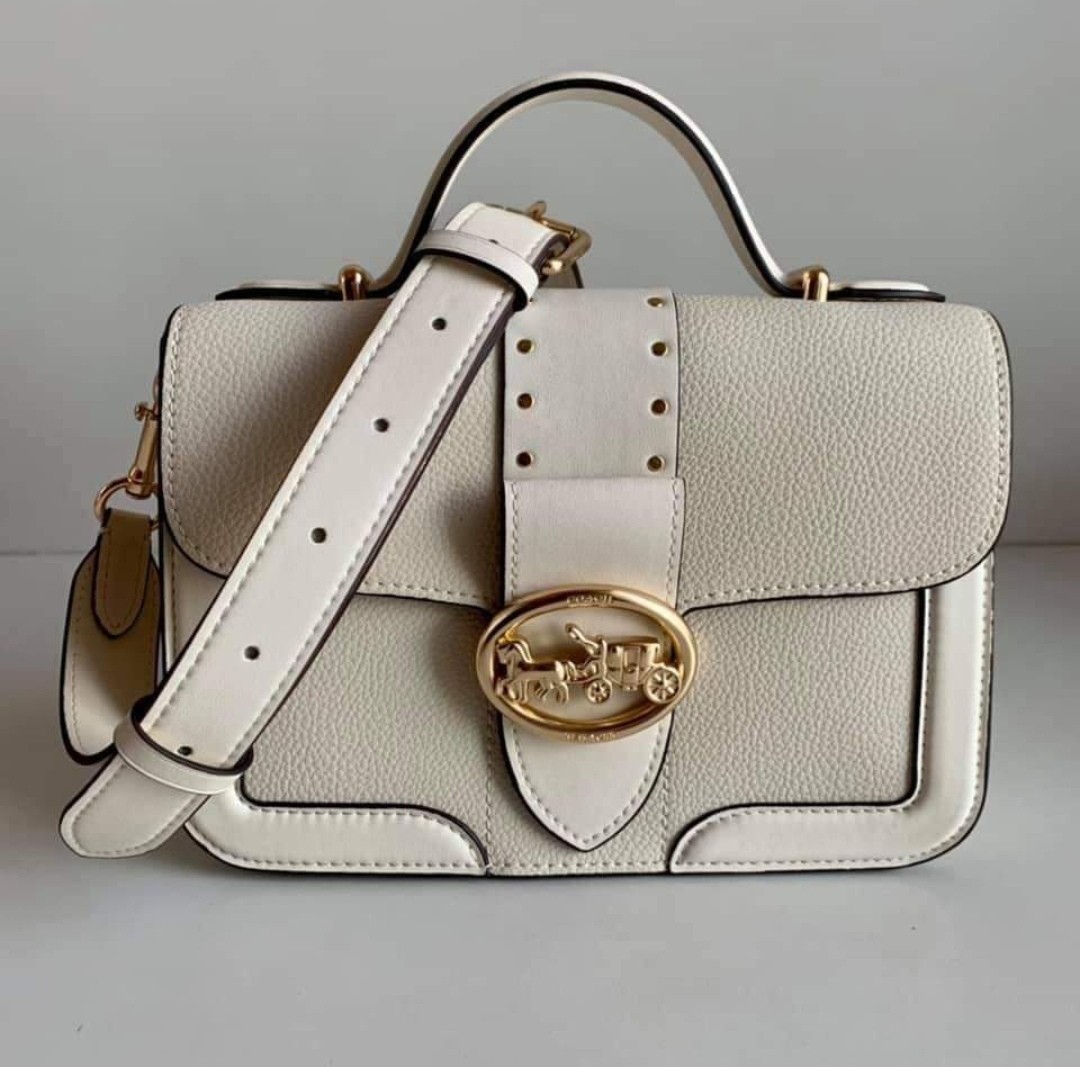 Coach Top Handle Bag, Luxury, Bags & Wallets on Carousell