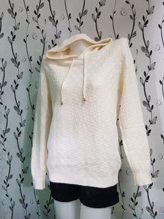 Cream Korean Hoodie