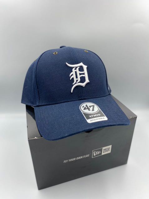 Men's Detroit Tigers Carhartt x '47 Navy MVP Trucker Snapback Hat