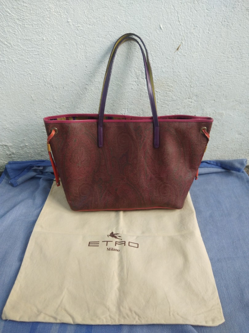 Etro Tote Bag With DustBag, Luxury, Bags & Wallets on Carousell
