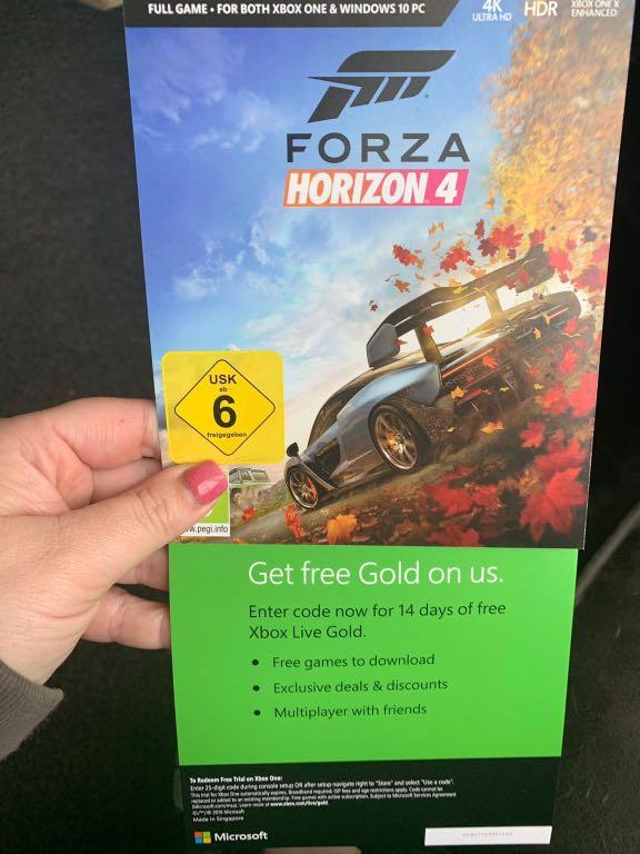 forza horizon 4 ultimate edition xbox one digital code