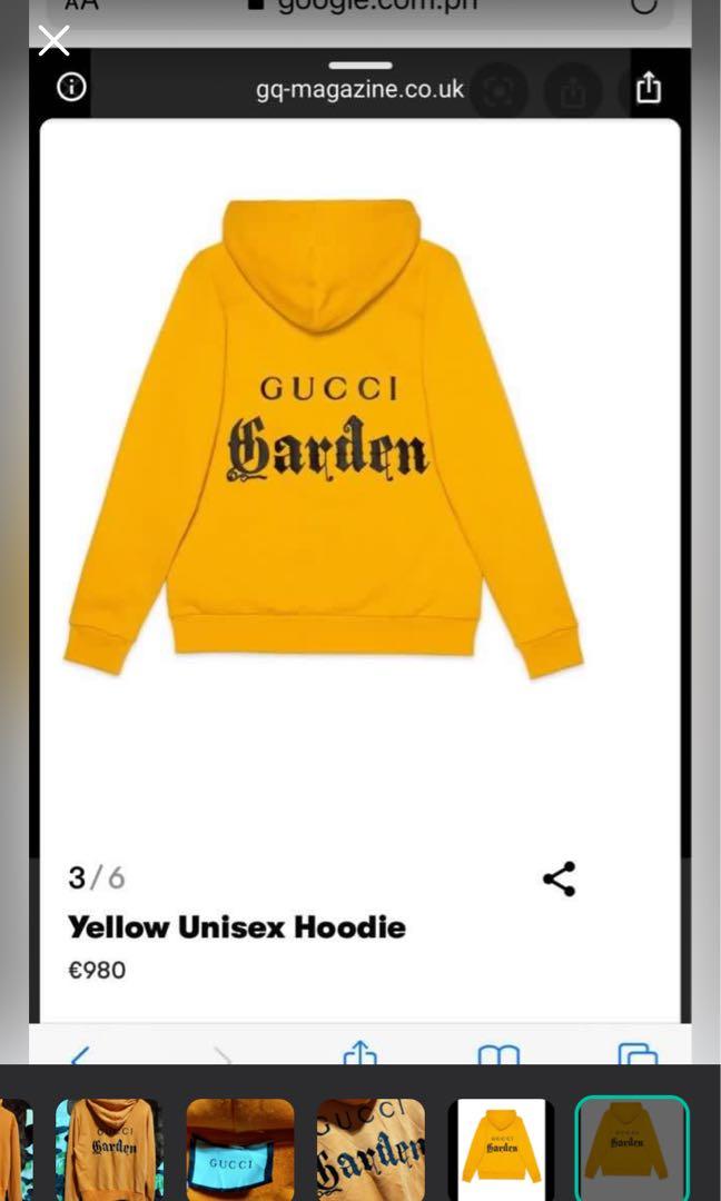 orange gucci hoodie