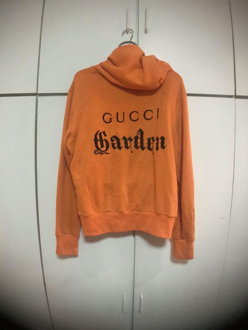 orange gucci hoodie