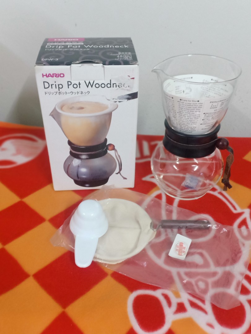 Hario Drip pot Woodneck Furniture Home Living Kitchenware