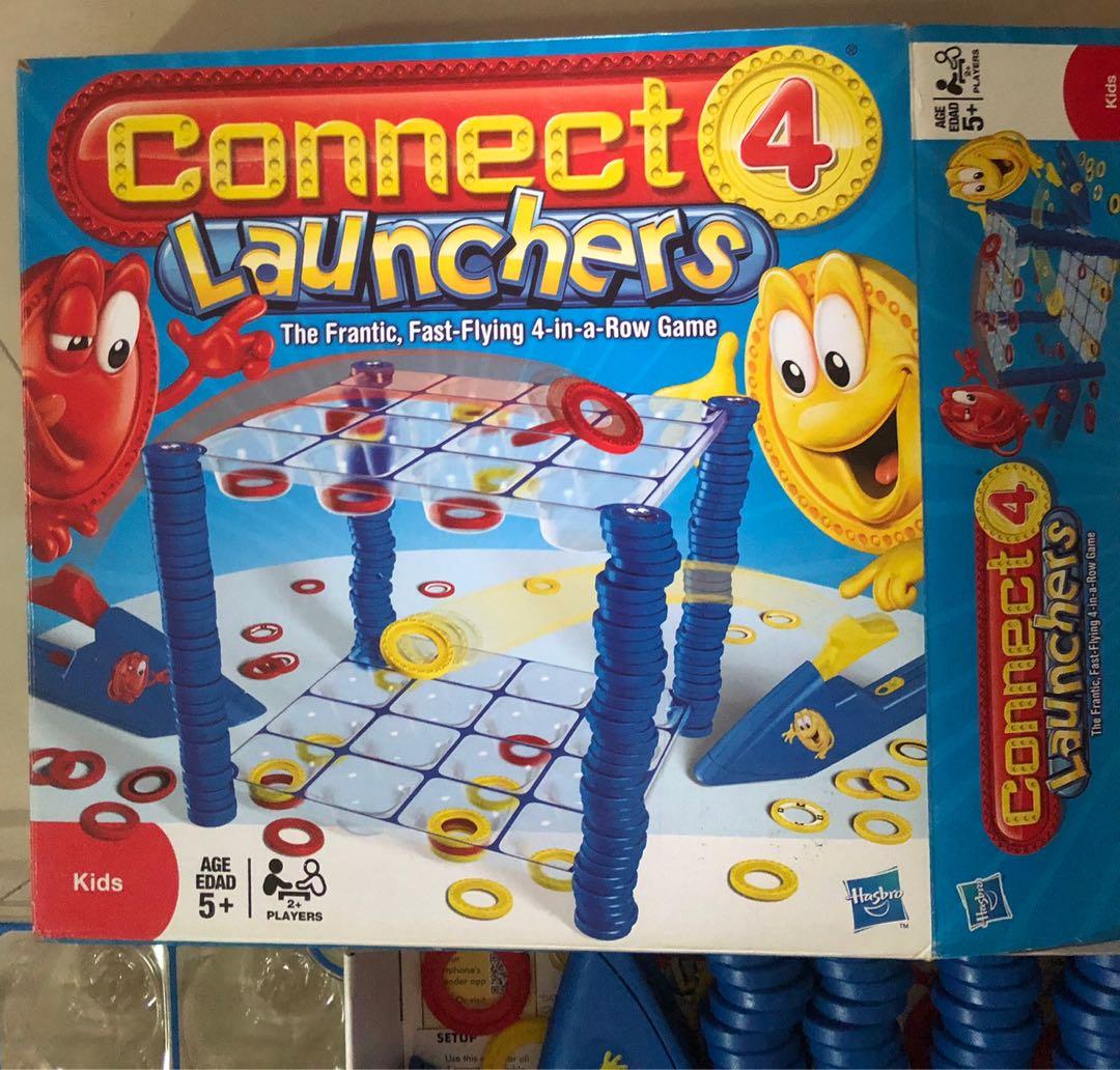 Hasbro Connect 4 launchers (very new), Hobbies & Toys, Toys & Games on