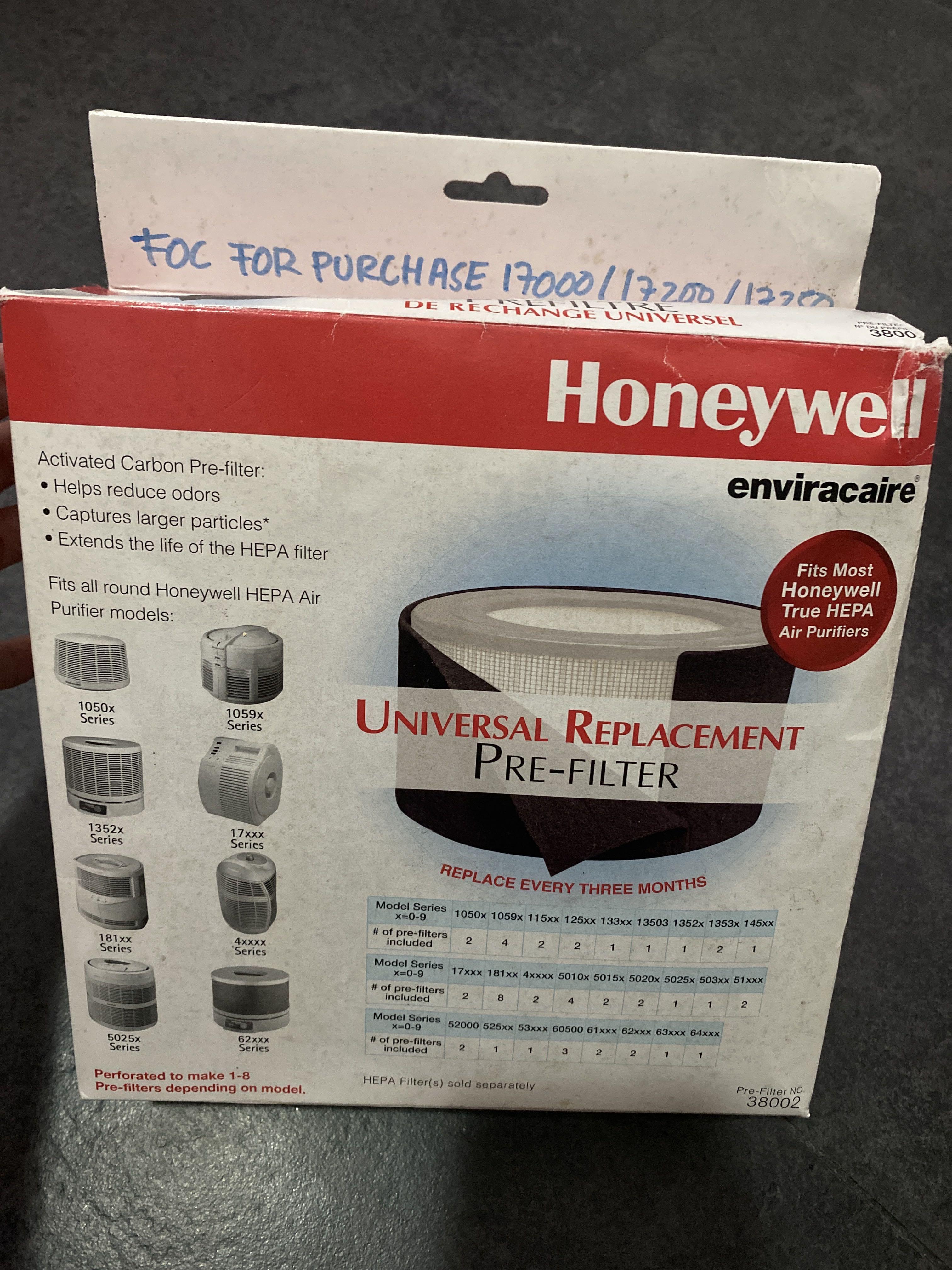Honeywell / vacuum cleaner replacement pre filter, Everything Else on