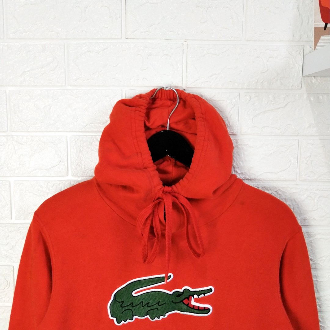Hoodie Lacoste Orange