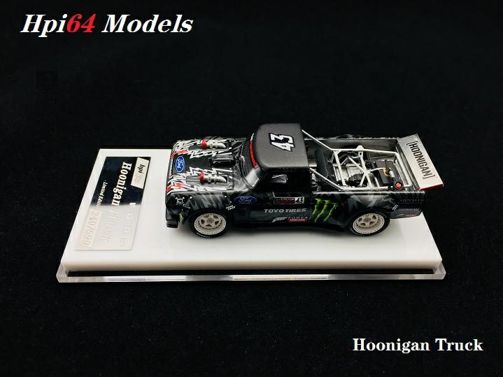 Hpi64 1:64樹脂模型。Ford福特F-150爆改皮卡Hoonigan Truck, 新, 興趣