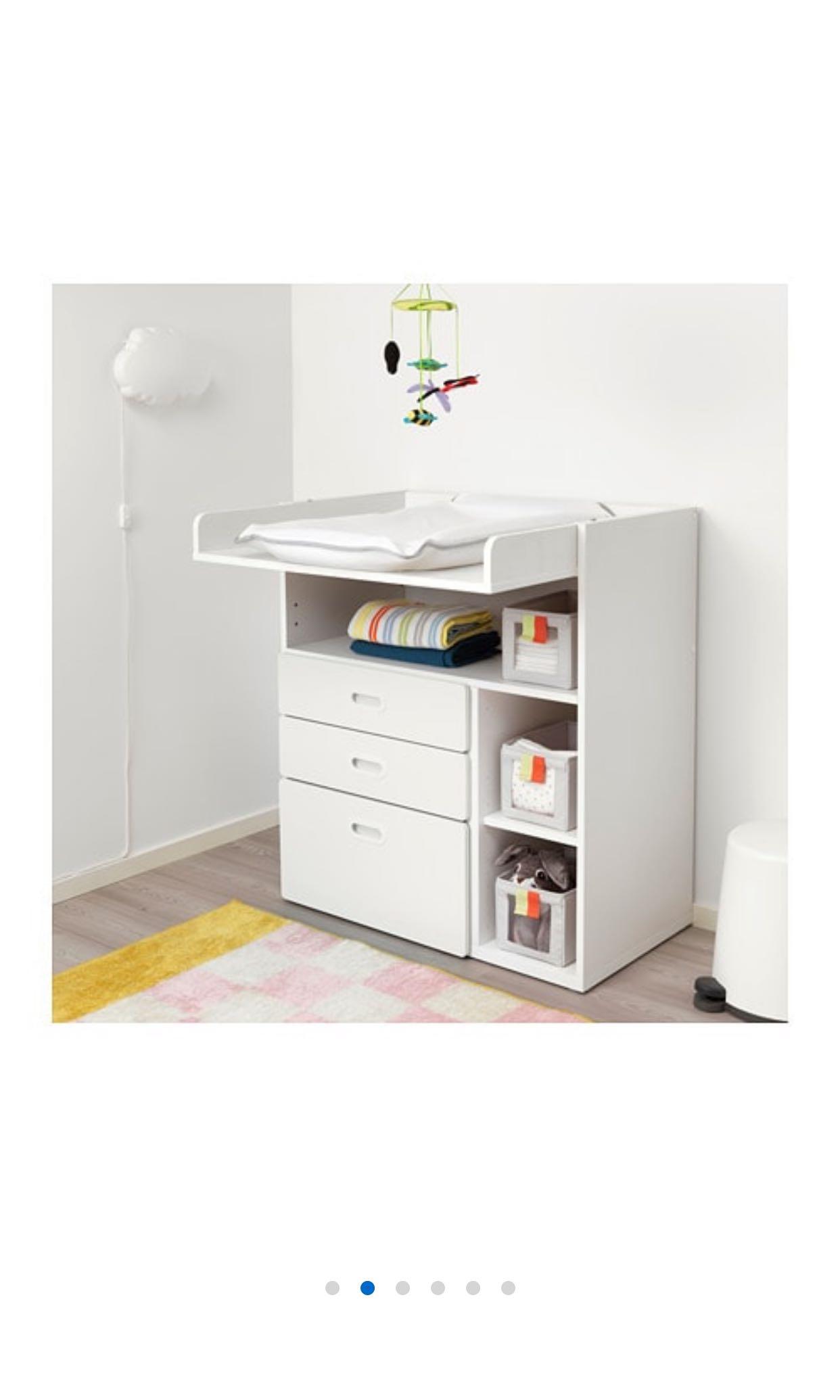 IKEA STUVA FRITIDS / ikea baby table desk or changing with drawer