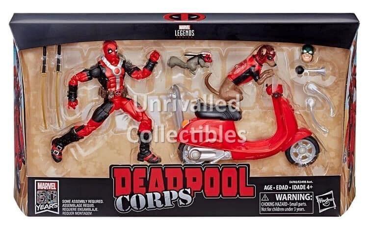 Marvel legends deadpool store 6 inch