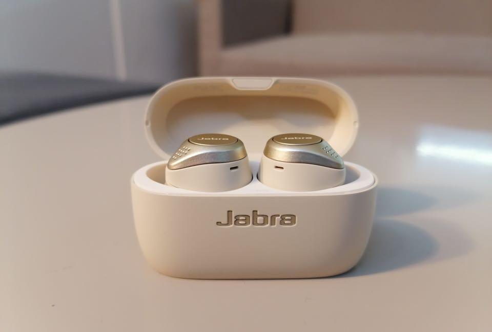 Jabra Elite 75t Gold Beige, Audio, Earphones on Carousell