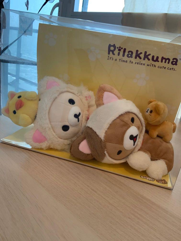 rilakkuma cat plush