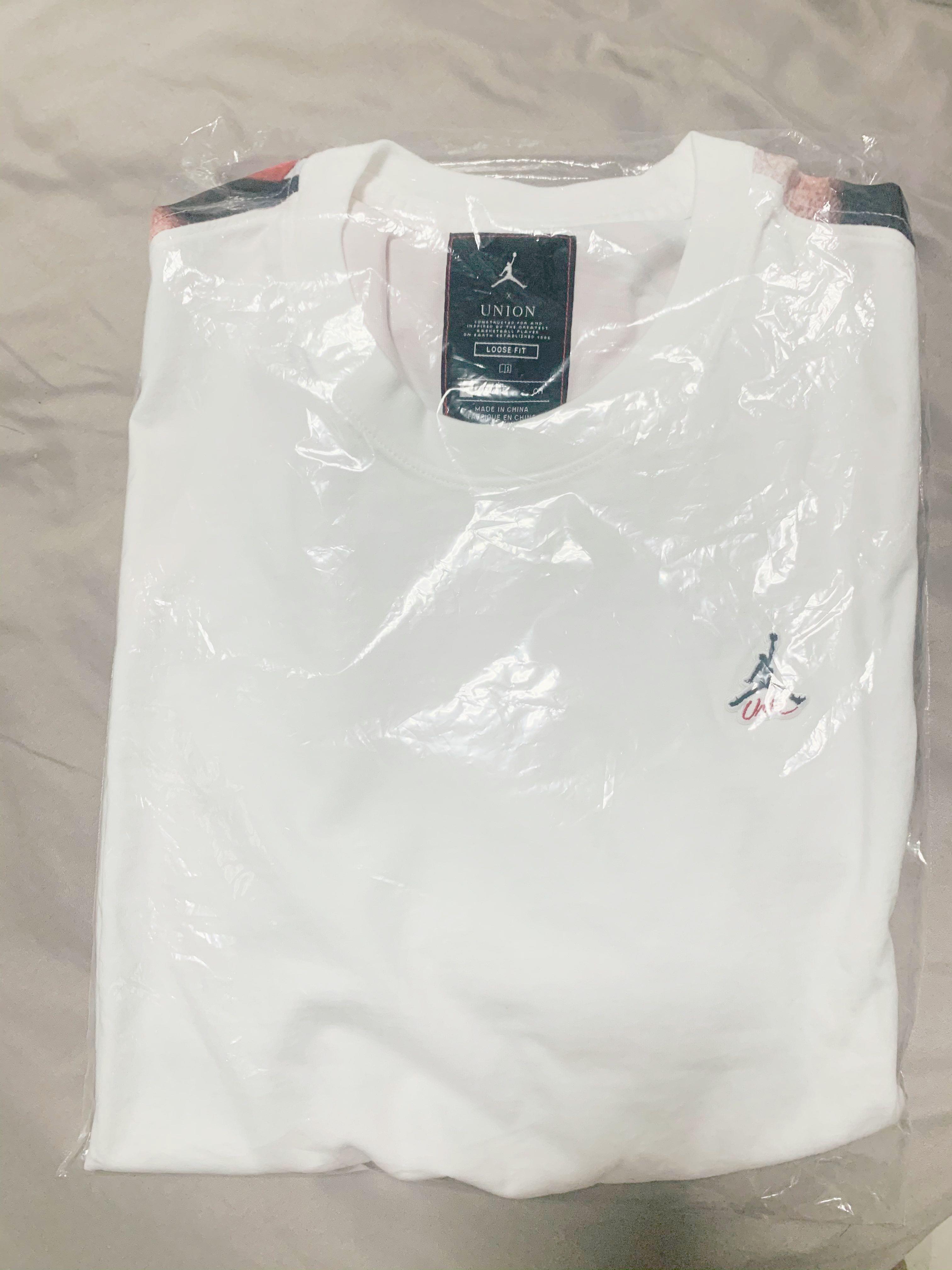 Jordan x Union Autographs T-Shirt White- NIKE Authentic
