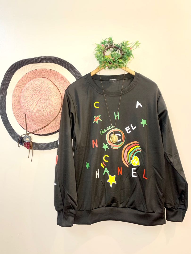 black sweatshirt jacket