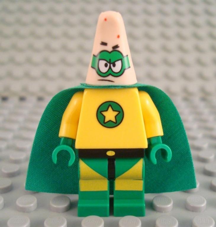 Lego deals spongebob superhero