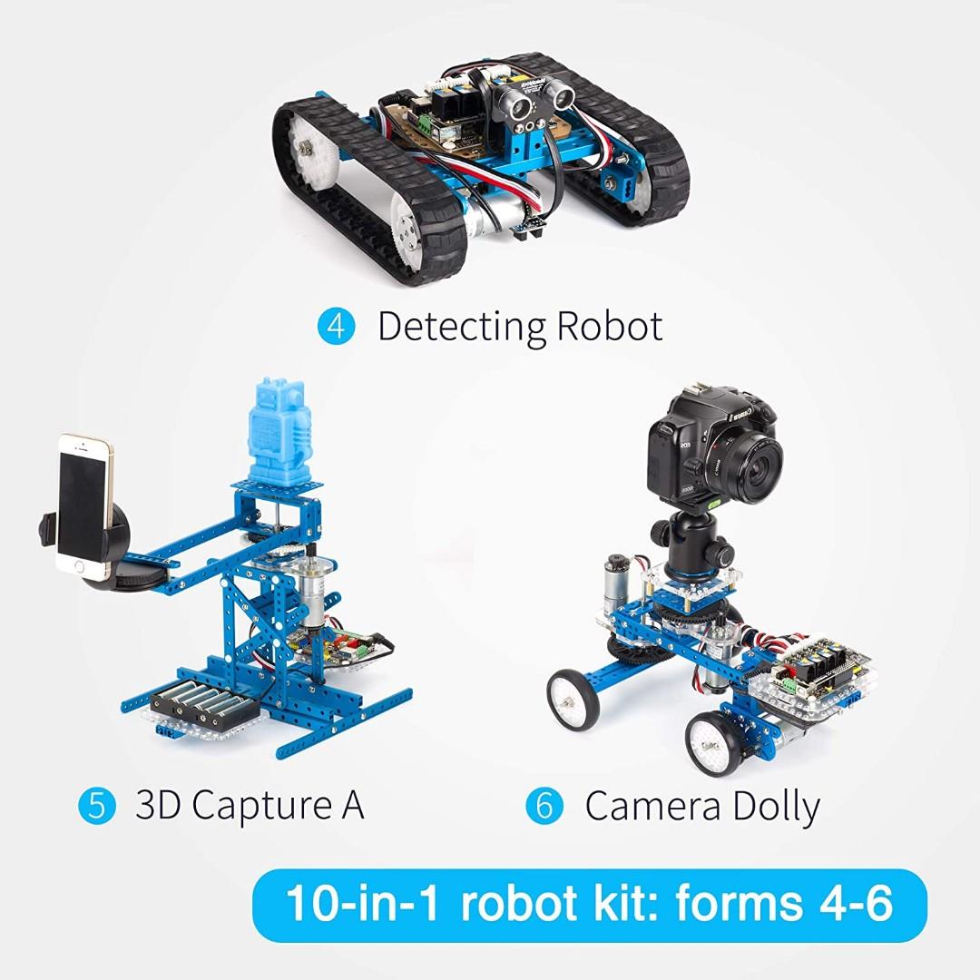 Makeblock DIY Ultimate Robot Kit - Premium Quality - 10-in-1 Robot - Stem