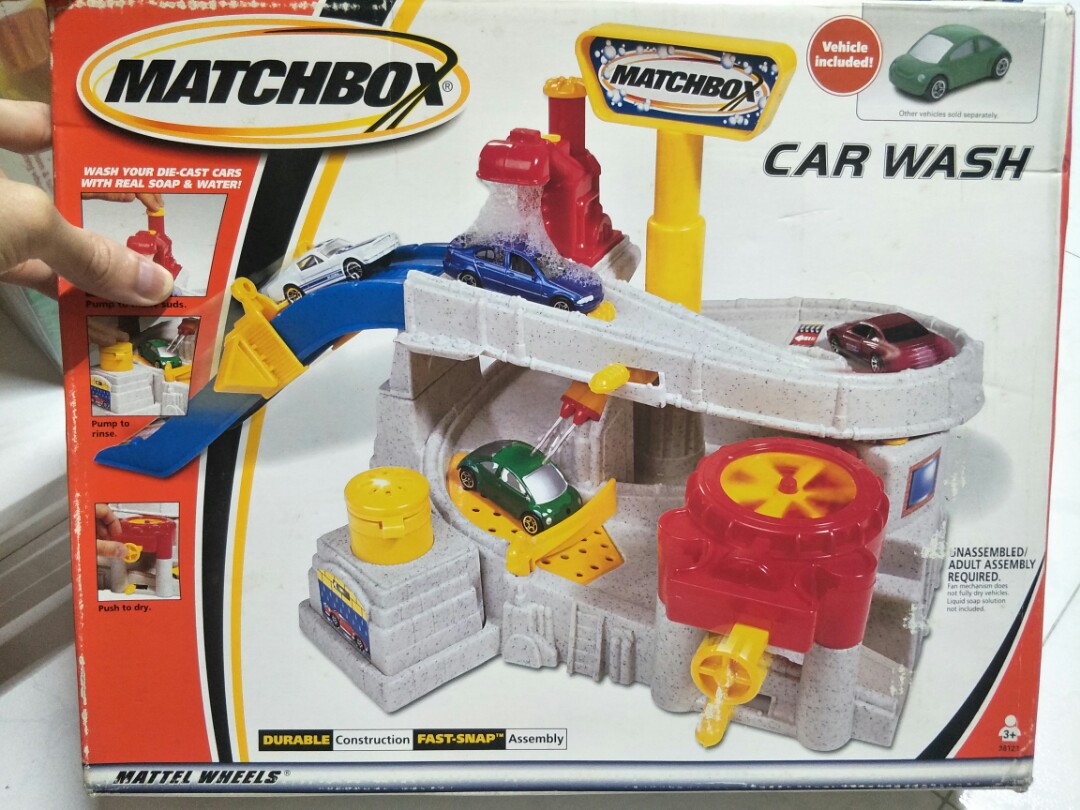 Matchbox car 2024 wash
