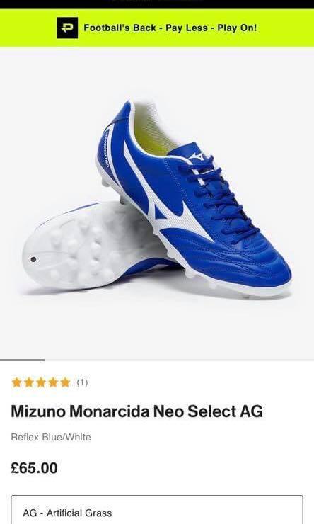 mizuno monarcida neo select ag