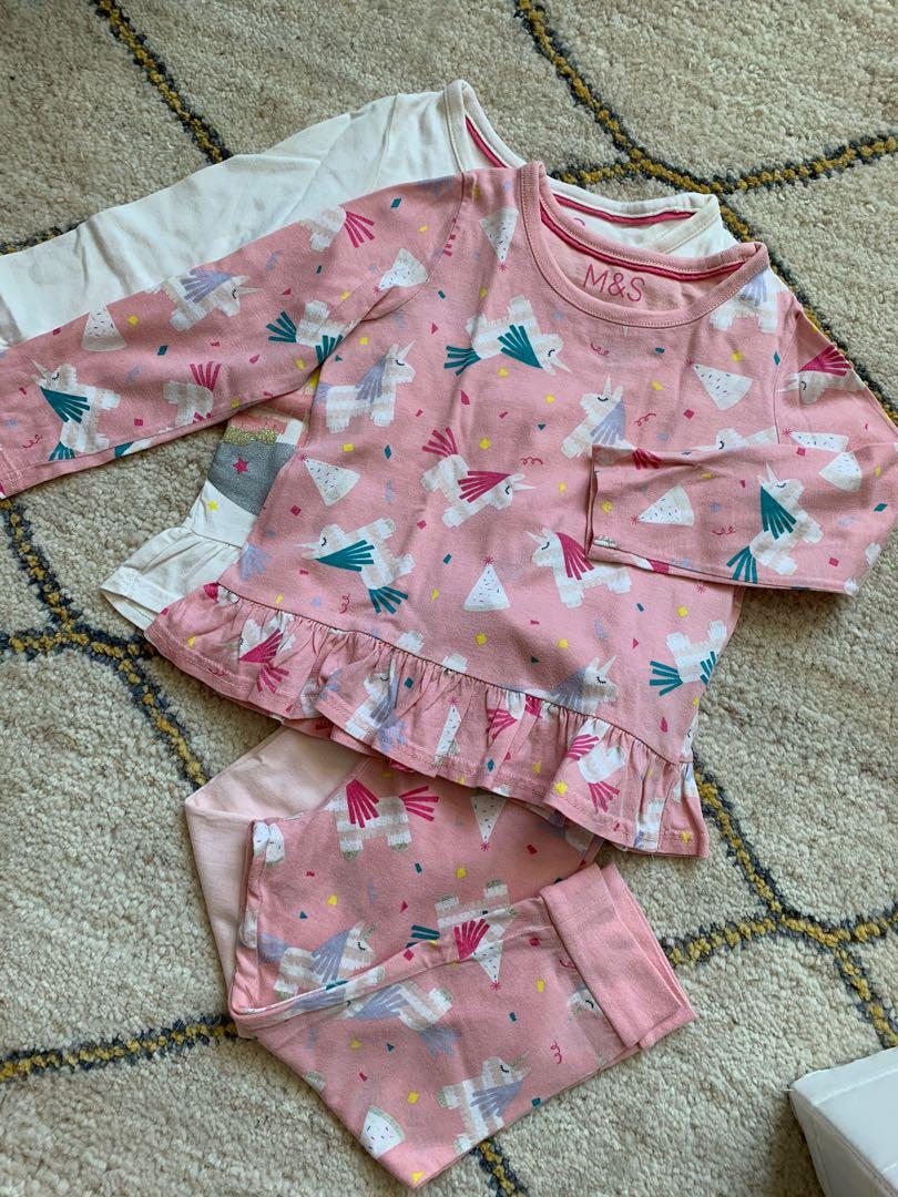 Unicorn pyjamas m&s clearance