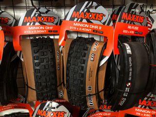 New: Maxxis tyres, ready stock Dissector, Aggressor, Assegai, DHF DHR2 Ikon Rambler, Detonator, rekon race, snyper, rambler tires