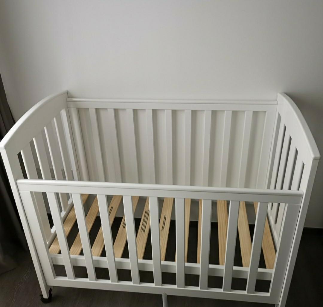 New Zealand pine wood baby cot crib bed, Babies & Kids, Cots & Cribs on