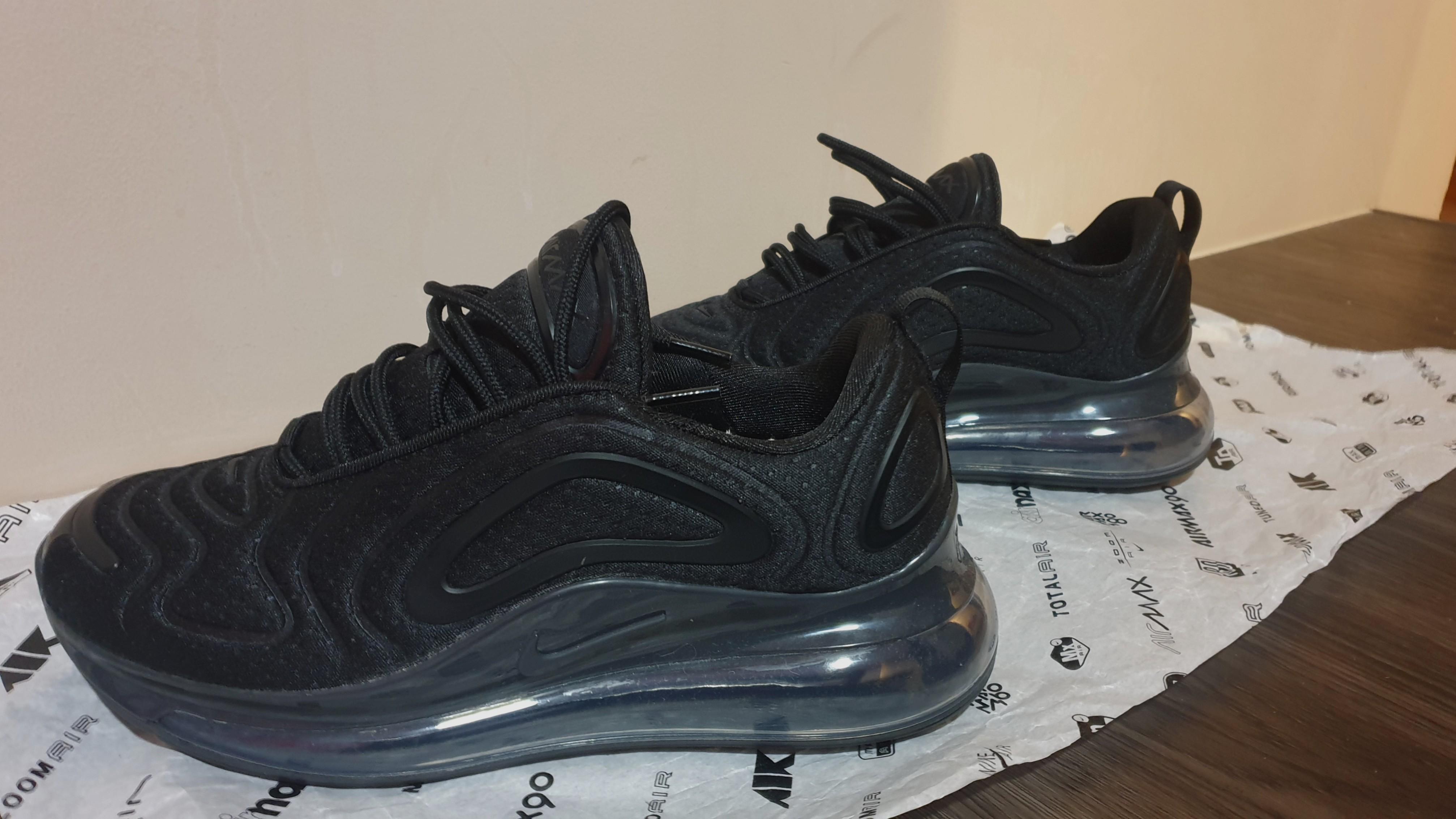 Nike Air Max 720 Black Anthracite Women s Fashion Footwear