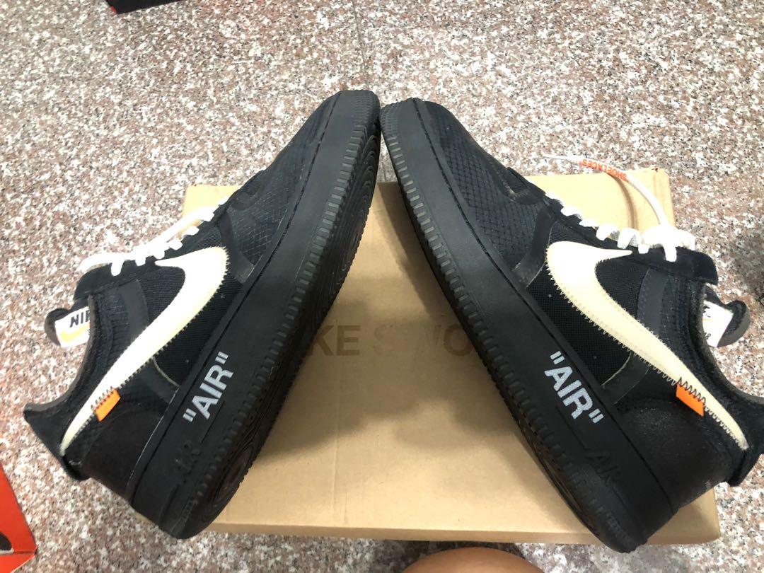 Af1 x cheap ow black
