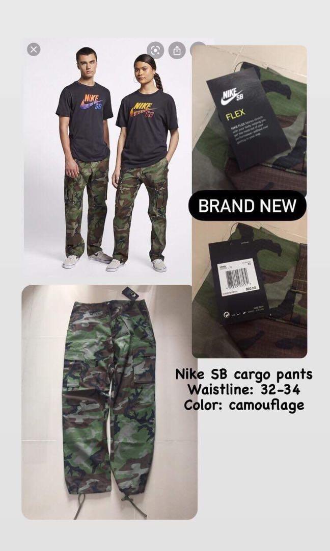 nike sb cargo pants camo