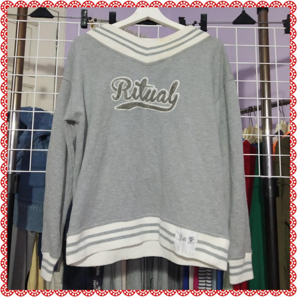 Paket usaha thrift cheap sweater oversize