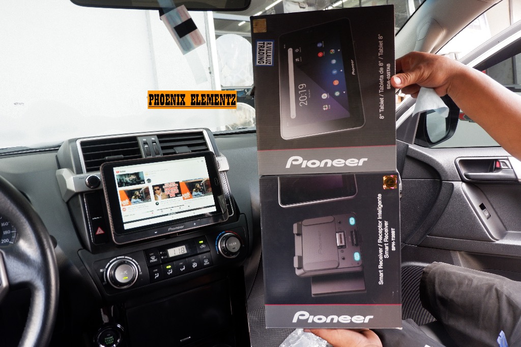 pioneer 2 din android tablet radio detachable