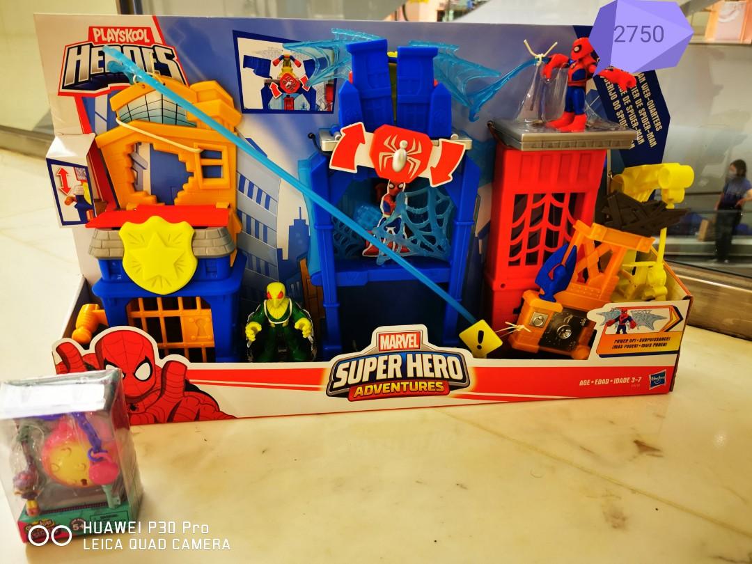 Playskool heroes spider man deals web quarters