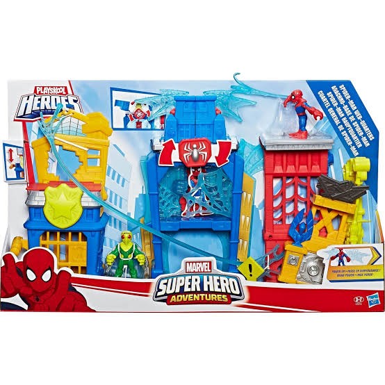 playskool spider man playset