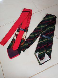 Polo ralph lauren RED necktie Plaid SOLD