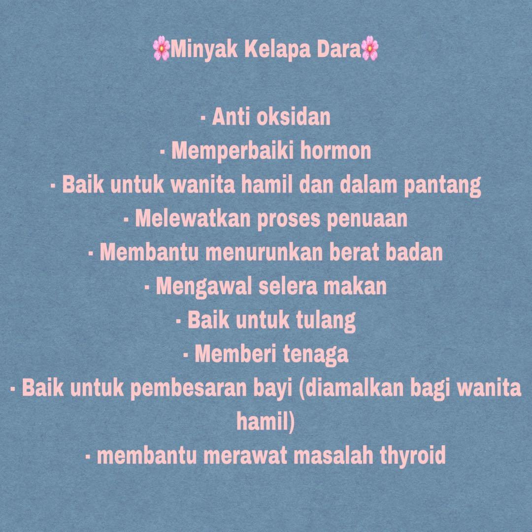 Rayhanah Kelapa Dara Virgin Coconut Oil Supplement Softgel Everything Else On Carousell