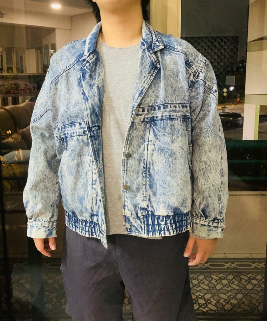Ruth douglas denim jacket cheap