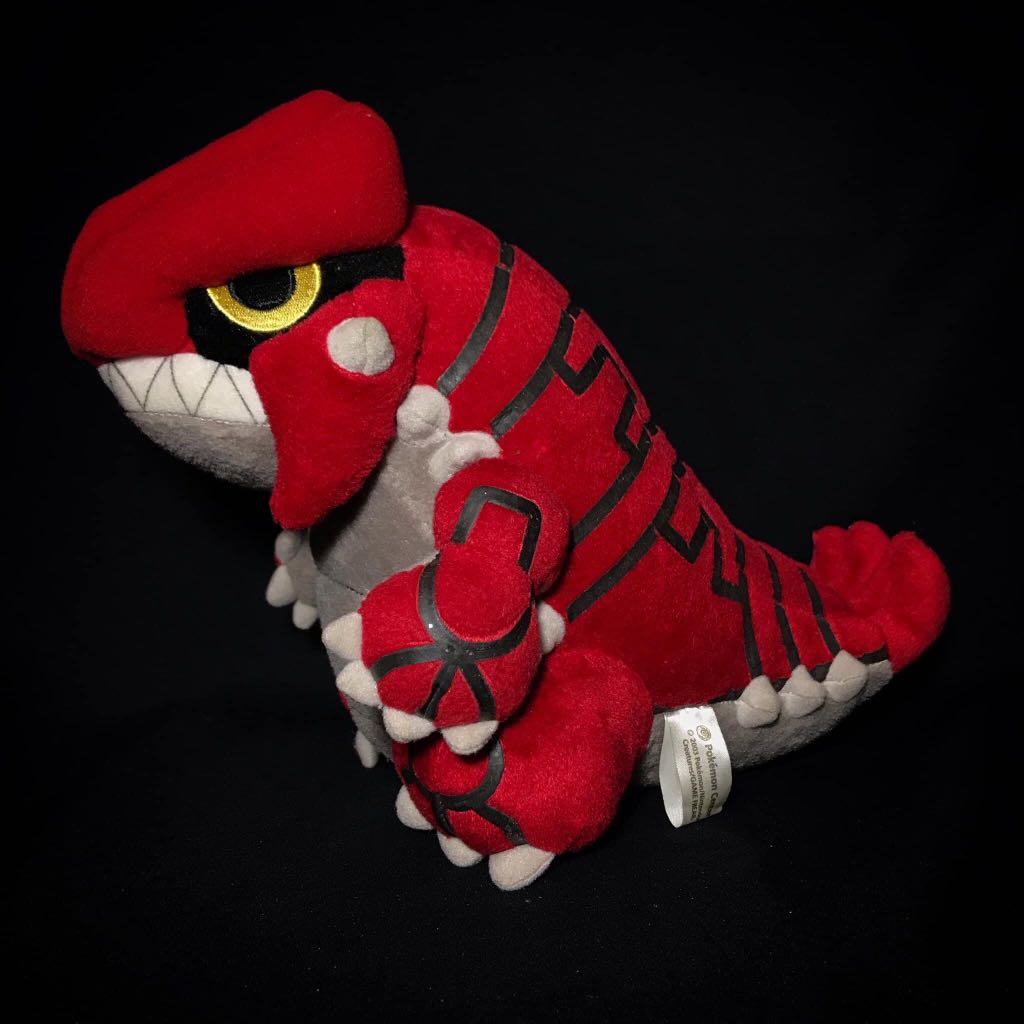 SALE 2003 Pokemon Center Pokedoll Oversize Groudon 8 Hobbies