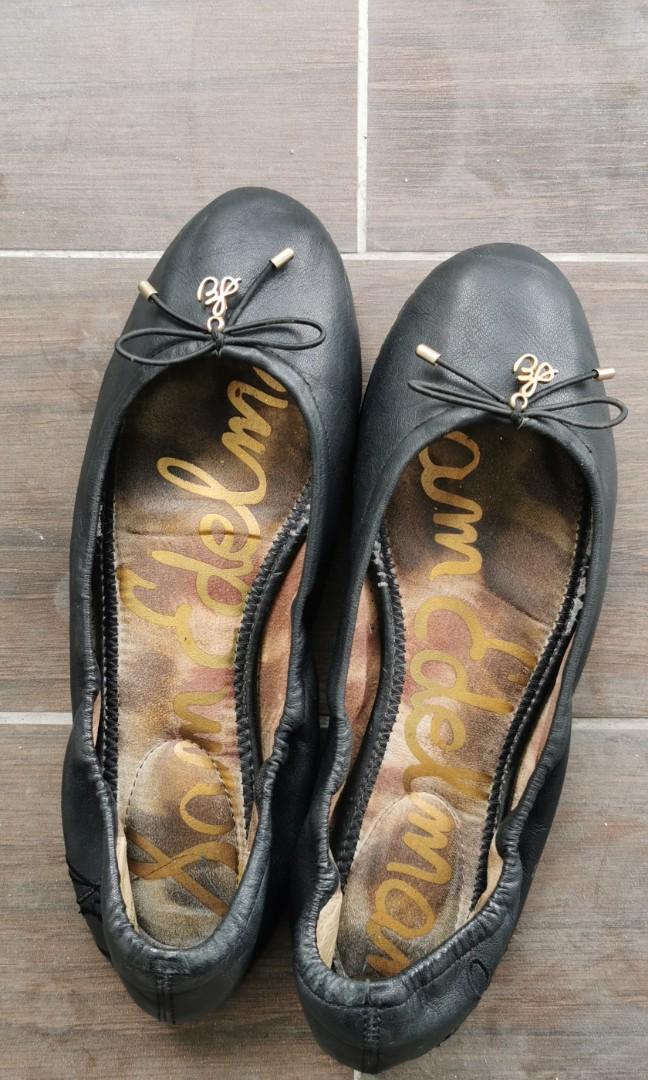 Sam Edelman Felicia travel ballet flats black 7M Women s Fashion