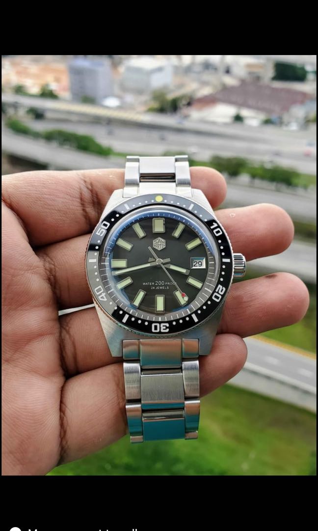 San Martin 62 mas watch, Men's Fashion, Watches \u0026 Accessories, Watches on  Carousell