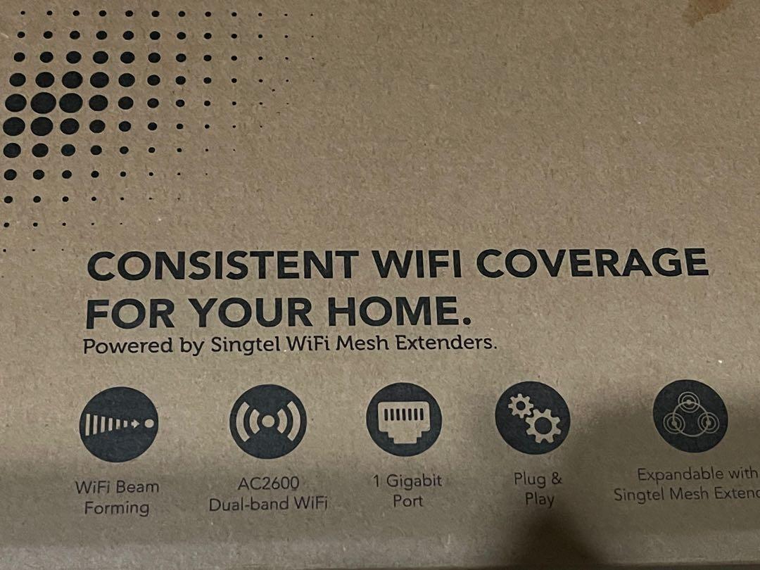 Singtel mesh extender ac2600 review